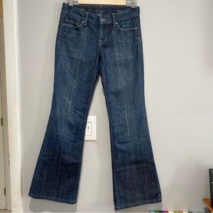 COH Citizens of Humanity Low Rise Waist Full Flared Leg Size 26